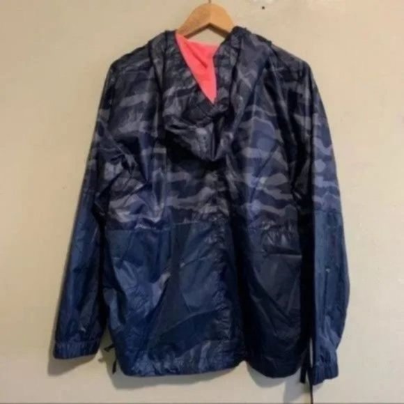 American eagles outfitters blue rain / wind jacket - Picture 6 of 10